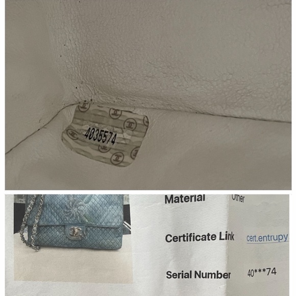 𝑹𝑨𝑹𝑬💎 𝑪𝑯𝑨𝑵𝑬𝑳 1997 LIMITED EDITION flap canvas shoulder bag. - Picture 11 of 15